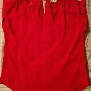 Women's red blouse